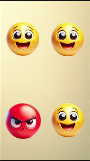 Can You Find The ANGRY Emoji? 😡 | Learn Emotions for Toddlers #Shorts