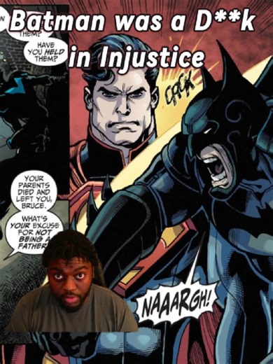 Batman Was A D**k in Injustice Just a rant on the stuff Batman did to Superman that didn't help to curve who he became in Injustice. Blame gets caried around to everyone though tbh. #injustice #comics #gaminghistory #batman