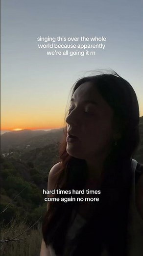 Hard Times Come Again No More #folksong #music #coversong #singer