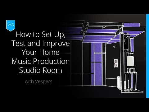 How to Set Up, Test and Improve Your Home Music Production Studio Room – Acoustics Tutorial