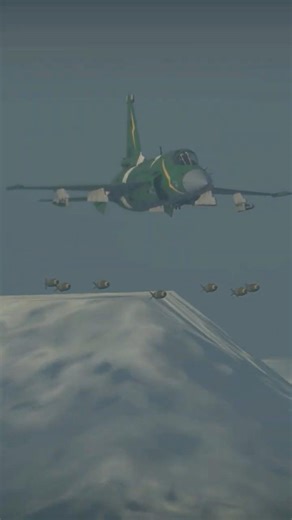 JF 17 Thunder Executes Precision Strike in War Zone