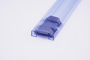[Hot Item] Transparent Antistatic Perforated PVC/PETG Square IC Plastic Packing Tube Square Tube&Pipe