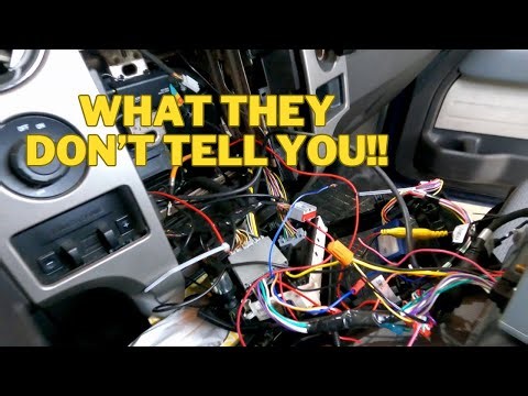 Radio Steering wheel controls for this 2012 Ford F150 was a ridiculous!! PAC SWI-RC-1install!!