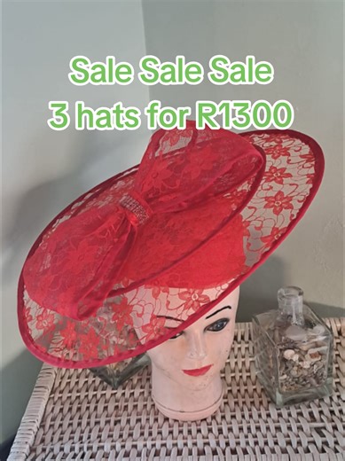 3 Stylish Church Hats for Only R1300 - Order Now!