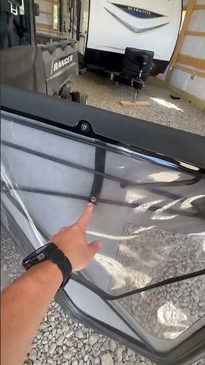 POLARIS RANGER: Windows how to #shorts #polaris #howto