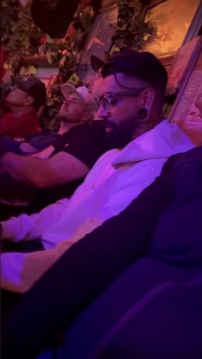 Inside the Spiegeltent 🎪 for Spiegelworlds most popular show on the Vegas strip— Absinthe.