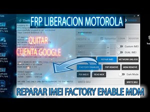 FRP UNLOCK LIBERAR REPAR MOTOROLA Sabes como hacer un USUARIO EN MAGIC TOOL y REGISTRO? TE ENSEÑO