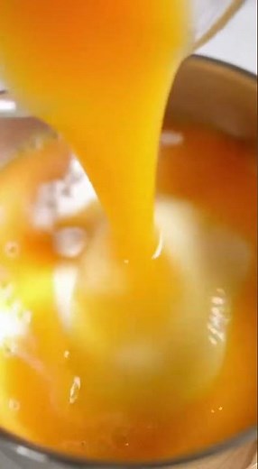 🍊 Fresh Orange Sauce Recipe | Ultra Realistic 15s Cinematic Cooking ASMR
