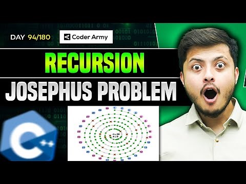 Lecture 67: Josephus Problem || Predict the winner