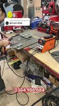 Mini stick welding machine with anti-stick welding rod and anti-shock features, latest model #wel...