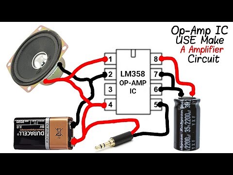 Audio Amplifier Use LM358 Op-Amp IC | By Et Electronics & Electric