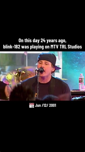 Celebrating 24 Years of Blink-182's MTV TRL Performance