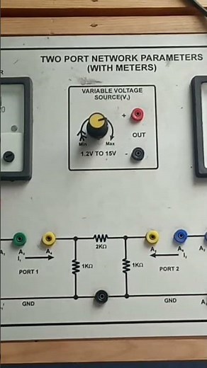 TWO PORT NETWORK PARAMETERS