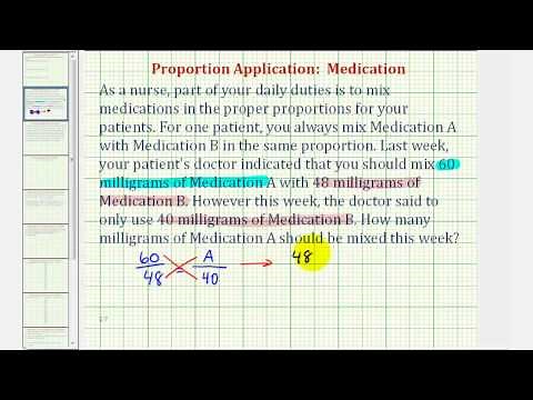 Ex: Proportion Applications - Mixtures