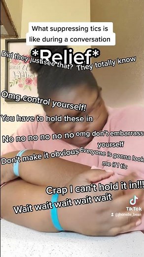 This is what suppressing tics feels like! #ticdisorder #tourettes #tourettesyndrome #neurodivergent