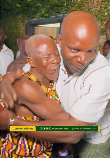 Kade: In Akyem Abuakwa, such occasions are consistently marked by warmth and tradition whenever two esteemed chiefs convene. The meeting between Osabarima Sarpong Kumankuma, Akyem Adankrono Hene, and Osabarima Atta Gyamena II, Akyem Sankubenase Hene, was once again distinguished by mutual respect, deep-seated loyalty, and an atmosphere of goodwill—reflecting the enduring unity and rich cultural legacy of Akyem Abuakwa. #fypシ゚viralシfypシ゚ #fypreelsシ゚viralシ #asuomnews #okyeman_tease #kwaebibirem
