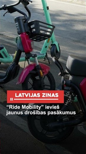 “Ride Mobility” ievieš jaunus drošības pasākumus