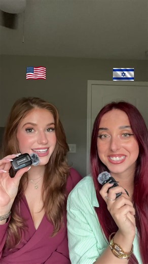 Do you think she did a good impression of me??😱 😅 #hebrew #israel #english #american #languagechallenge