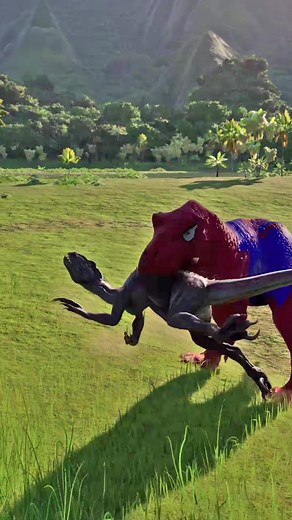 Spidey T-Rex vs Indoraptor #jurassicworld #indoraptor #trex #jurassicworldevolution2 #fyp #tyranosaurusrex #dinosaur #fypシ #fypシ゚viral #foryoupage #viral #spiderman #dino #spooderman