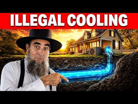 Cool Any Home to 55°F FOREVER — The $300 Amish Tunnel Big Cooling Tried to Bury