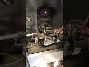 DIY Waste Oil Heater. Audio not best. Second video is better!