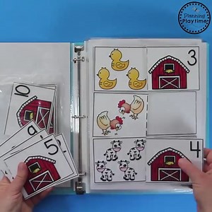 3.7K views · 12 reactions | Check out this super fun Spring Countind Binder for Preschool! https://planningplaytime.com/product/preschool-counting-centers-spring/ | Planning Playtime - Learning Through Play | Facebook