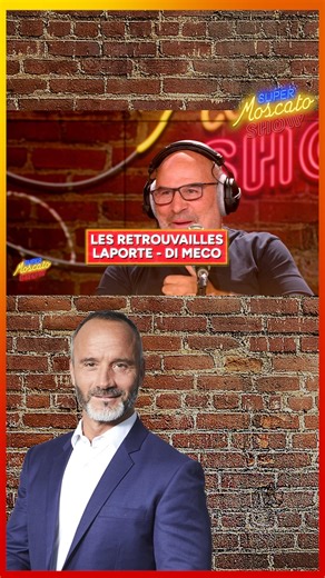😅⚡ Aujourd'hui était un grand jour dans le Super Moscato Show : les retrouvailles entre Éric Di Meco et Bernard Laporte après leur fameux clash il y a quelques années. | Moscato Show RMC