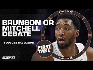 Does Jalen Brunson or Donovan Mitchell need a Finals run more?! 🤔 | First Take YouTube Exclusive