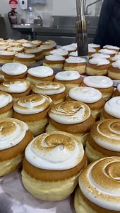 18K views · 327 reactions | Daniel’s freshly made Lemon Meringue Donuts!  Springvale store Open 24/7! 819 Princess Highway Springvale￼. | Daniel's Donuts | Facebook