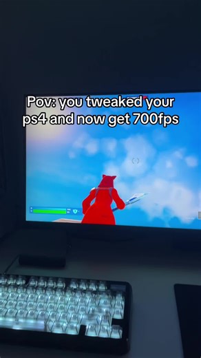My ps4 gets more fps than your pc, ahahah😂#viral #fyp #techtok #ps4 #fps