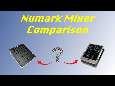 Numark M101 & M2 mixer Comparison | DJ equipment Review