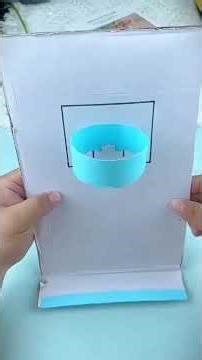 Easy trick of making cardboard basketball