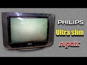 philips crt tv service mode crt tv repair Philips ultra slim tv