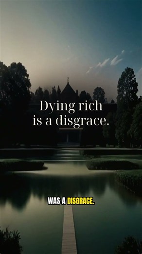He Became the Richest Man Alive Then Gave It All Away 😳 #history
