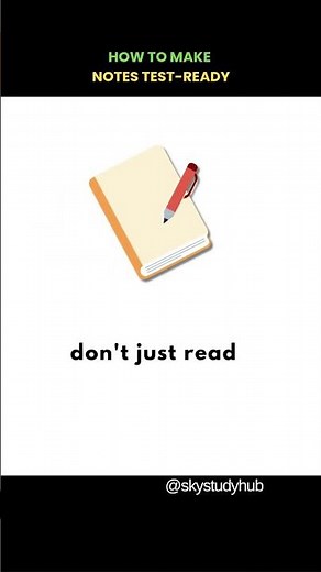 Effective Study Tips - How to Make Test Ready Notes for Exam Preparation