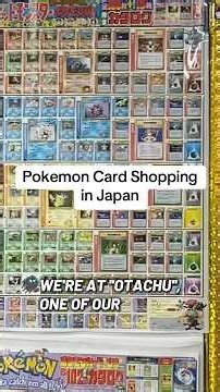 Pokemon Card Shopping in Japan