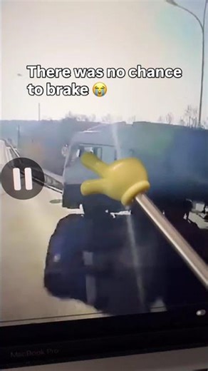 Semi truck brake check