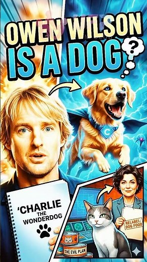 Owen Wilson is a SUPER DOG?! 🐶🛸 Charlie the Wonderdog Recap