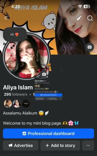 Follow my facebook page #😘