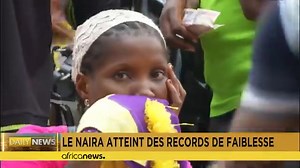 Nigeria's Naira falls to a record low of 1712 naira per dollar --- This video was published by Africanews and is credited to the organisation | Business Insider Africa
