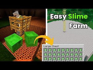 Most Efficient Minecraft 1.21.8 Slime Farm Java
