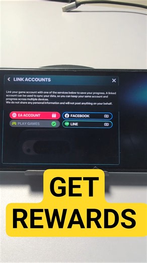 FC MOBILE Link Account to get rewards #FCMobile #EASportsFCMobile #LinkAccount #FCMobileRewards