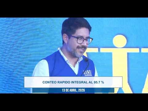 🔴EN VIVO | CONTEO RAPIDO INTEGRAL AL 95.7 %