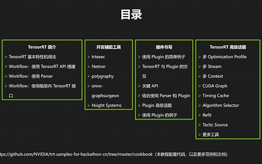 TensorRT 教程 | 基于 8.2.3 版本 | 第一部分