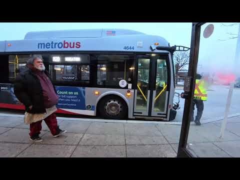 WMATA Metrobus 2022 New Flyer Xcelsior XD40 #4644 on Route M20 Wheaton