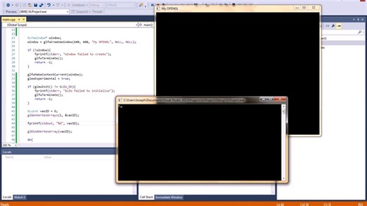 C++ OpenGL for BEGINNERS - (Part 2) Rendering the Triangle