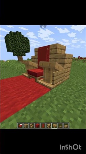 Minecraft Kings Throne 👑 #minecraft #shorts