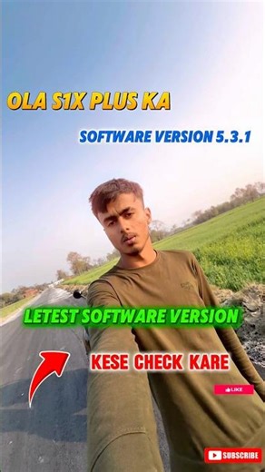 Ola s1x plus me software version kese check kare📍✅#shorts #ytshorts