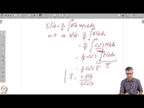 Lec21: Frequency spectrum and Gaussian process #swayamprabha