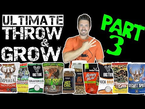 [Part 3]🍀Ultimate Throw & Grow🍀 Food Plot Video! Days 61-90 What Deer Eat & How Long to Grow No Till
